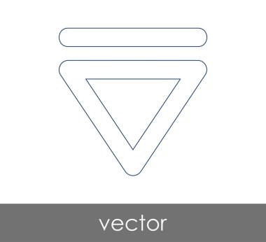 Vektör çıkarma simgesini