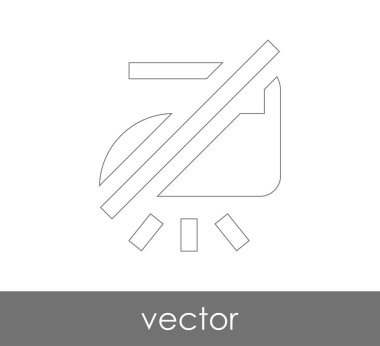 vektör çizim tasarım demir simgesinin