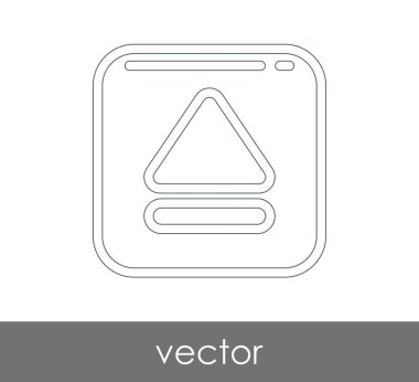 Vektör çıkarma simgesini