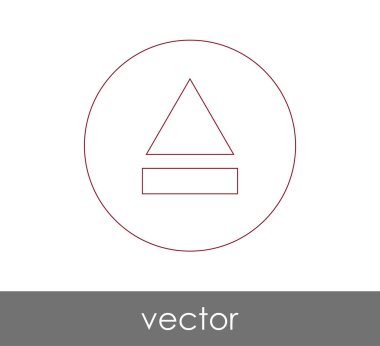 Vektör çıkarma simgesini