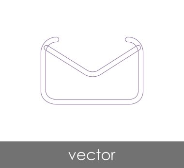 Vektör çizim, zarf simgesi, işareti  