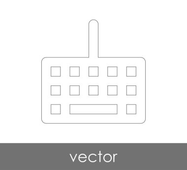 klavye simgesini tasarımını