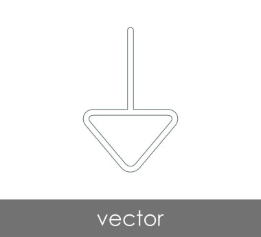 Ok simgesi, vektör çizim indir 