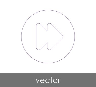 Hızlı ileri simgesi