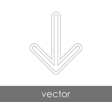 Ok simgesi, vektör çizim indir 