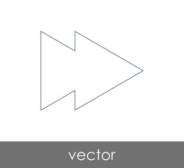 Hızlı ileri simgesi