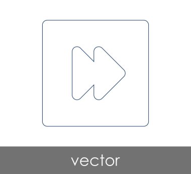 Hızlı ileri simgesi