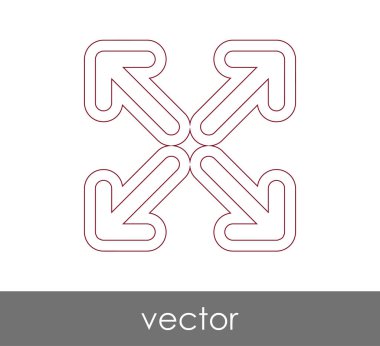 simgesi tasarım, vektör çizim genişletin