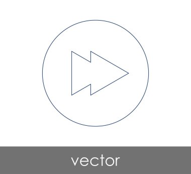 Hızlı ileri simgesi