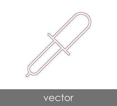 Damlalık tıbbi simge, vektör çizim