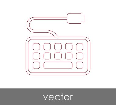 klavye simgesini tasarımını