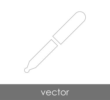 Damlalık tıbbi simge, vektör çizim