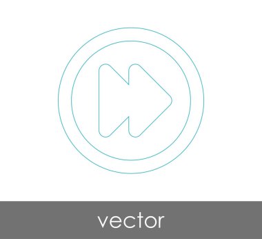 Hızlı ileri simgesi