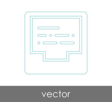 vektör çizim tasarım Arşiv simgesinin