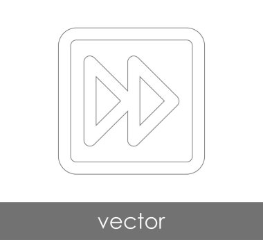 Hızlı ileri simgesi