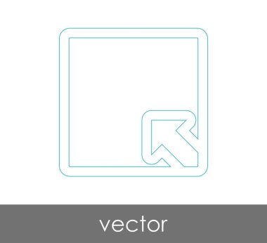 simgesi tasarım, vektör çizim genişletin