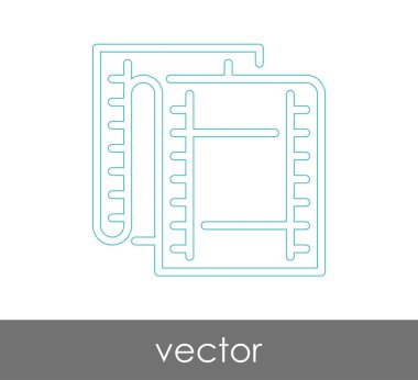 web tasarım ve uygulamalar için film simgesi
