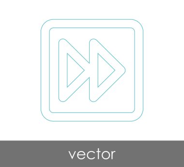 Hızlı ileri simgesi