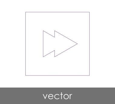 Hızlı ileri simgesi