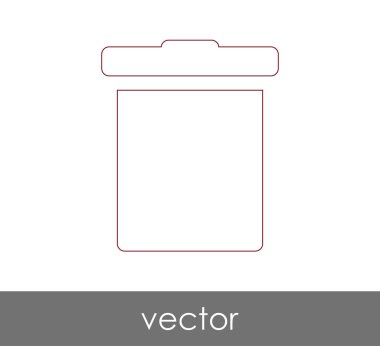 çöp kutusu simgesini