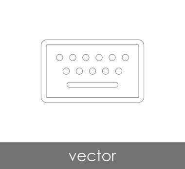klavye simgesini tasarımını