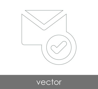 Okuma e-posta simgesi