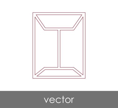 Vektör çizim, zarf simgesi, işareti  