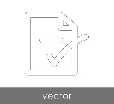 web tasarım ve uygulamalar için belge simgesi