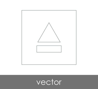 Vektör çıkarma simgesini