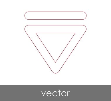 Vektör çıkarma simgesini