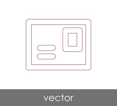 Vektör çizim, zarf simgesi, işareti  