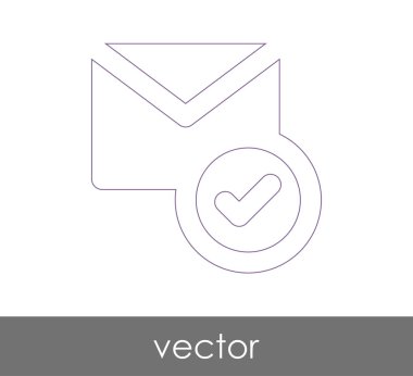 Okuma e-posta simgesi