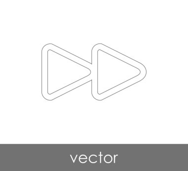 Hızlı ileri simgesi