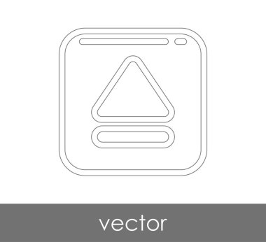 Vektör çıkarma simgesini