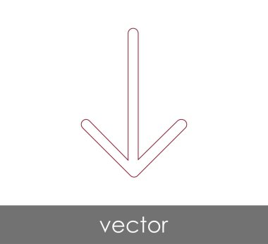 Ok simgesi, vektör çizim indir 