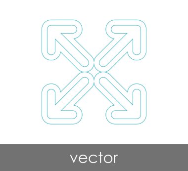 simgesi tasarım, vektör çizim genişletin