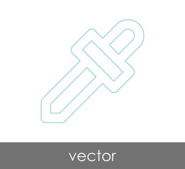 Damlalık tıbbi simge, vektör çizim