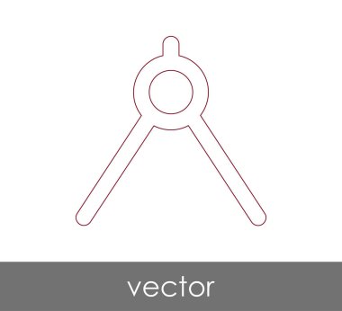 드로잉 나침반 아이콘