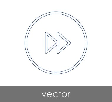 Hızlı ileri simgesi