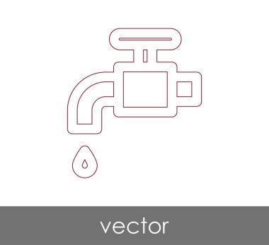 Musluk simgesini işaret