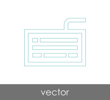 klavye simgesini tasarımını