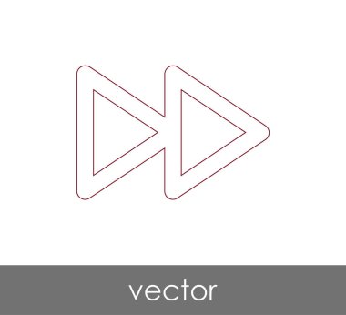 Hızlı ileri simgesi