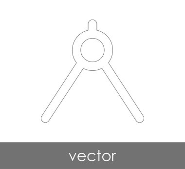 드로잉 나침반 아이콘