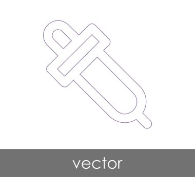 Damlalık tıbbi simge, vektör çizim