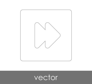 Hızlı ileri simgesi