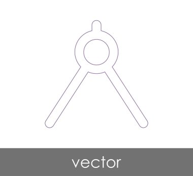 드로잉 나침반 아이콘