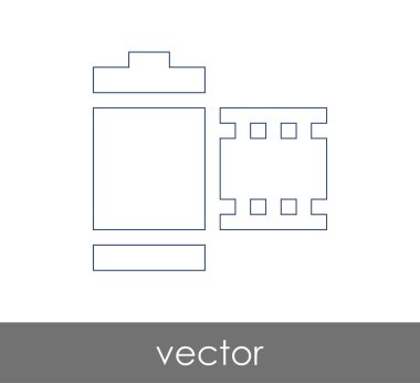web tasarım ve uygulamalar için film simgesi