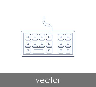 klavye simgesini tasarımını