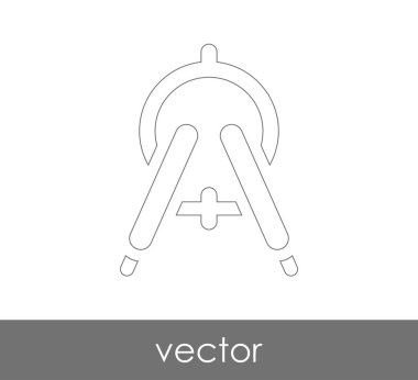 드로잉 나침반 아이콘