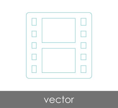 web tasarım ve uygulamalar için film simgesi